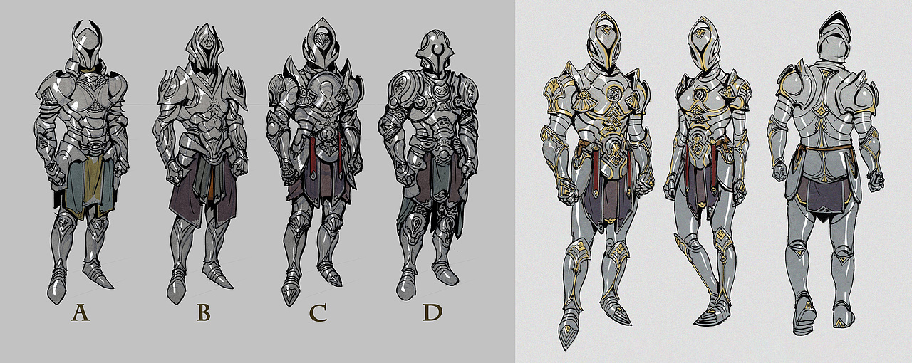 《流放之路》套装原画