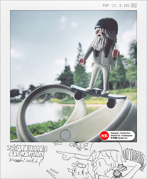 20180607
Skateboard Oldman 挑戰極限