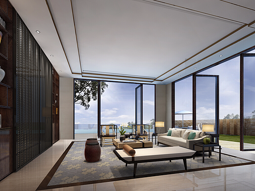 佳墅装饰-新中式京基别墅（个人主页-ZMjM5NzAyODQ=） - 文案/策划 - 站酷设计师佳墅装饰公司原创素材 - 站酷ZCOOL