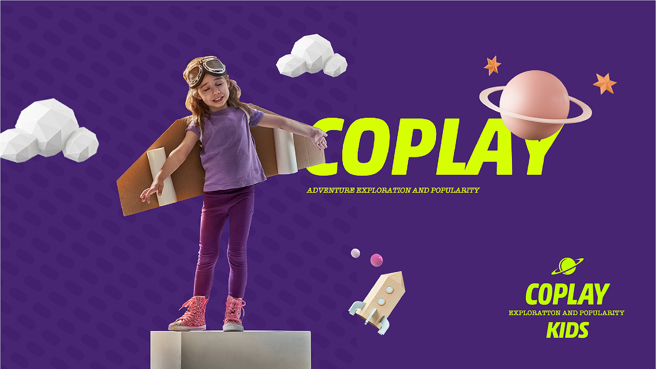 COPLAY 全年龄室内运动场馆LOGO提案（图ZMTY0ODIxODE2） - 品牌 - 站酷设计师葱喵san原创素材 - 站酷ZCOOL