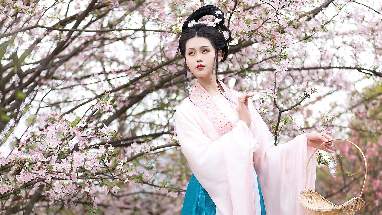 桃花坞 古风汉服系列作品