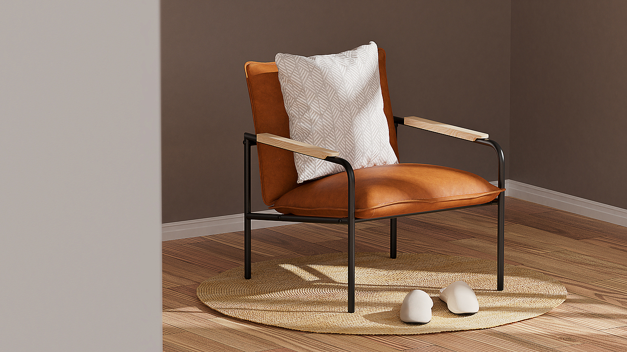 keyshot椅子场景渲染练习