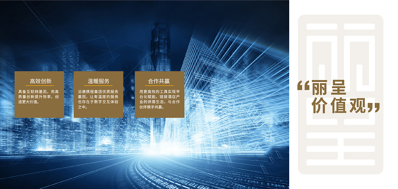 携程集团旗下丽呈酒店集团品牌宣传手册