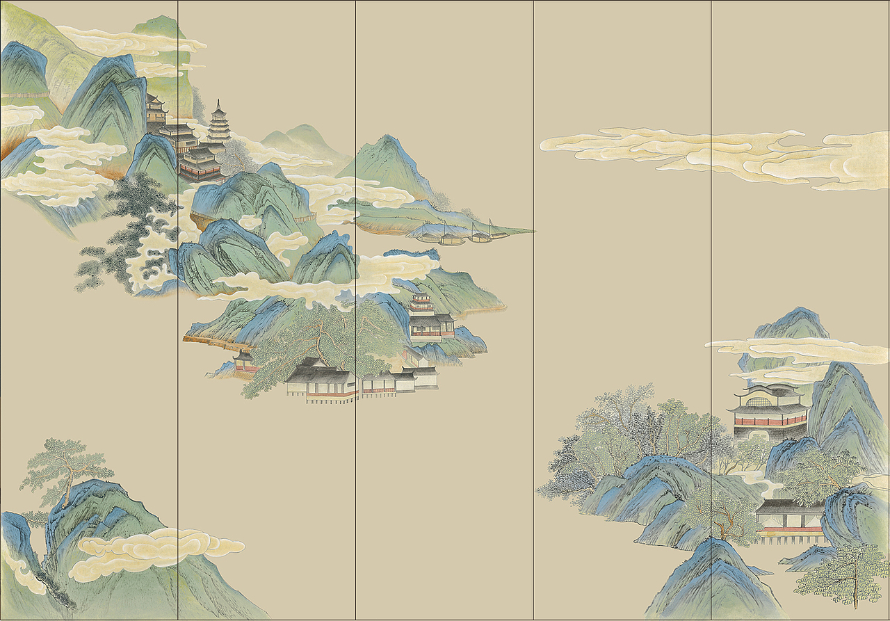 艾嘉利壁画