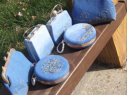 海之藍——口金包