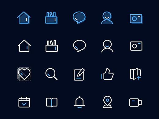 常用icon*45及简单应用