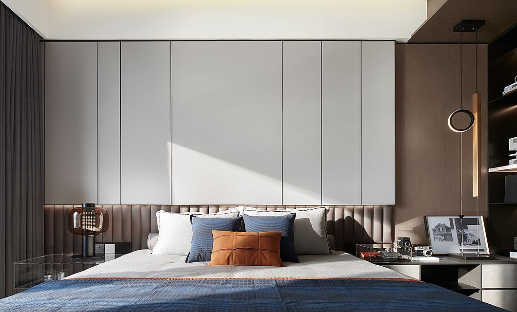 深圳装修:新锦安海纳公馆,现代简约风设计