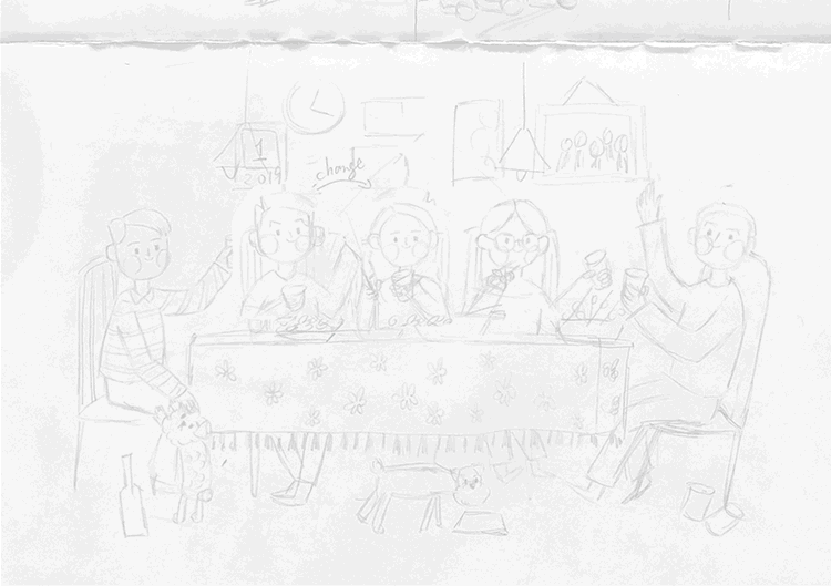 🎉Happy New Year🎉（图ZMTQwMjAxOTI4） - 艺术插画 - 站酷设计师櫻_SpiderBb原创素材 - 站酷ZCOOL