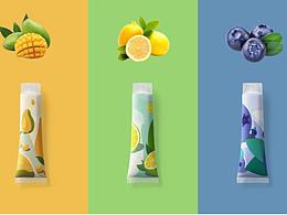 水果插画 包装平面设计