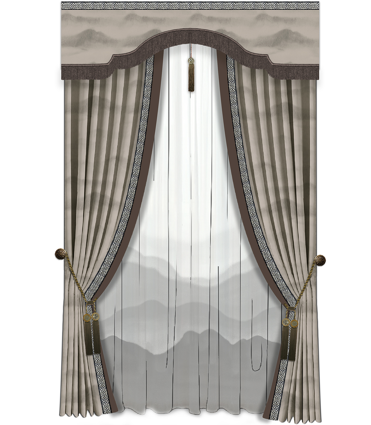 窗帘.软装册子 | 经典中式、禅意中式、海派中式