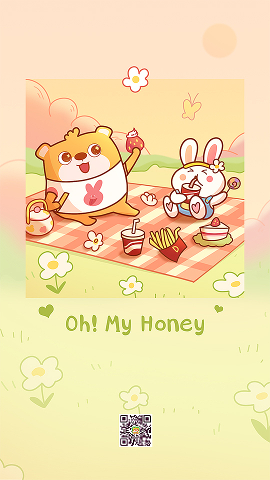 節(jié)日閃屏（圖ZMjIyMDIwODA4） - 商業(yè)插畫 - 站酷設(shè)計師小美螞蟻子原創(chuàng)素材 - 站酷ZCOOL