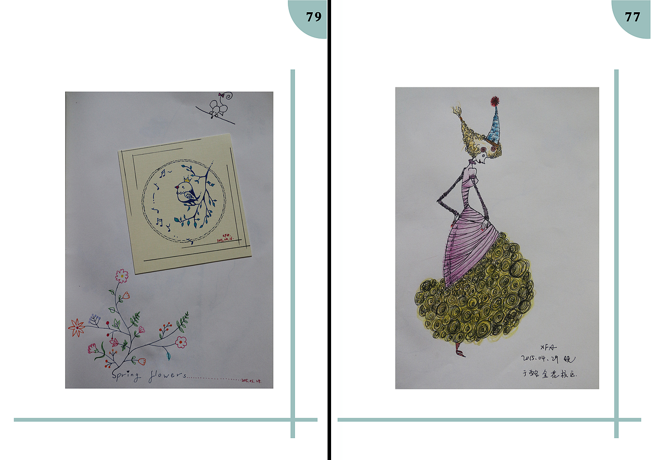 书籍装帧课程（图ZNzkwODM5OTI=） - 书籍/画册 - 站酷设计师薛福爱原创素材 - 站酷ZCOOL