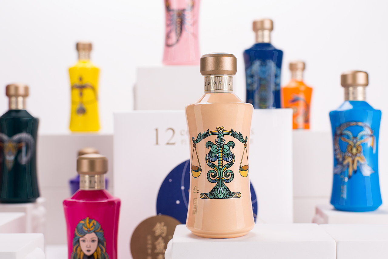 十二星座酒（图ZMTMzNjE3OTIw） - 包装 - 站酷设计师大家创库原创素材 - 站酷ZCOOL