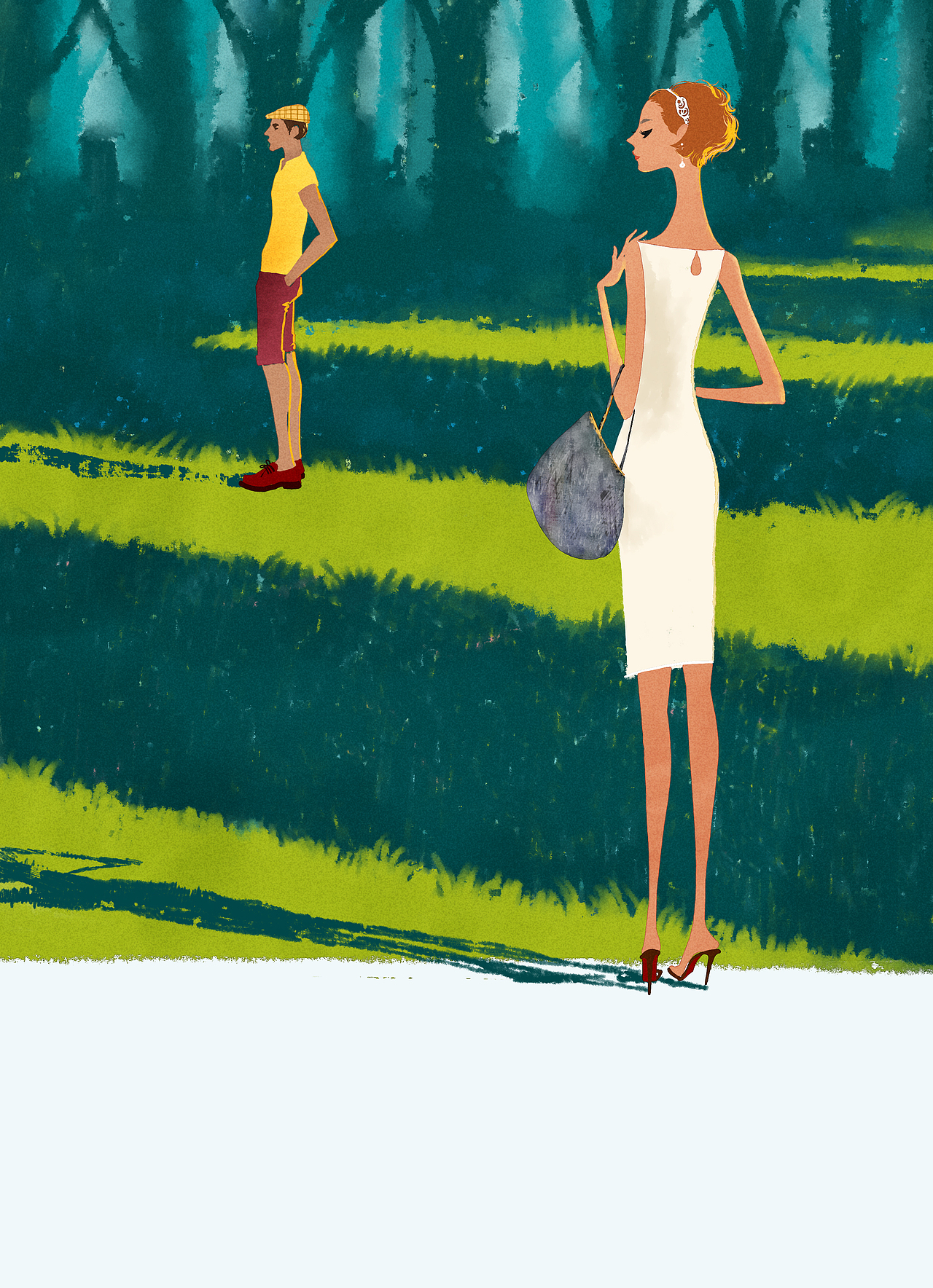 《女友》小说栏目插图