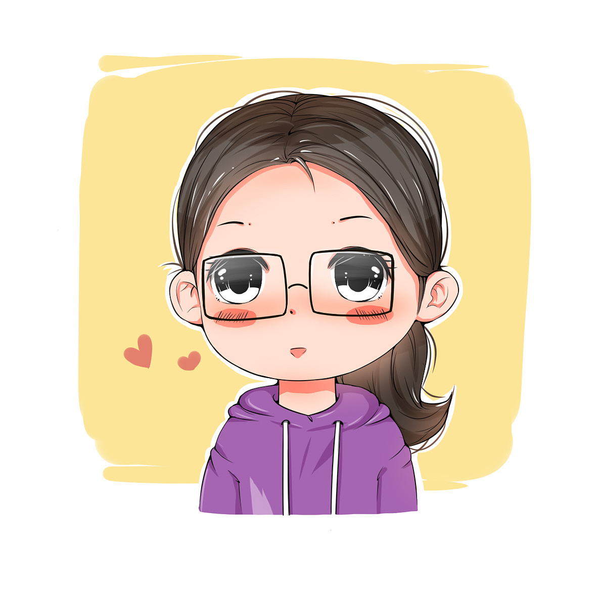 q版头像|动漫|其他动漫|asushi旺财 - 原创作品 - 站酷 (zcool)