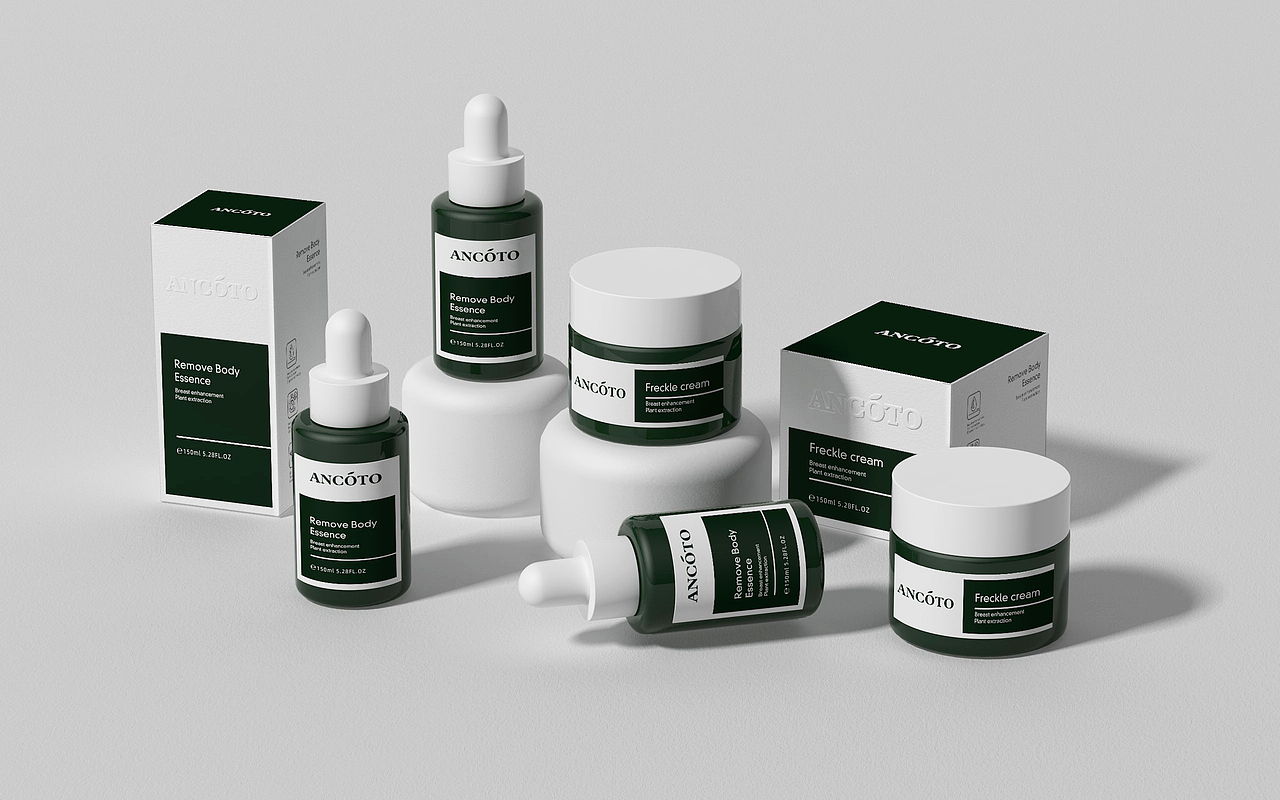 化妆品品牌LOGO及系列产品包装设计