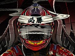 奥迪2019 BP Suzuka铃鹿赛车海报