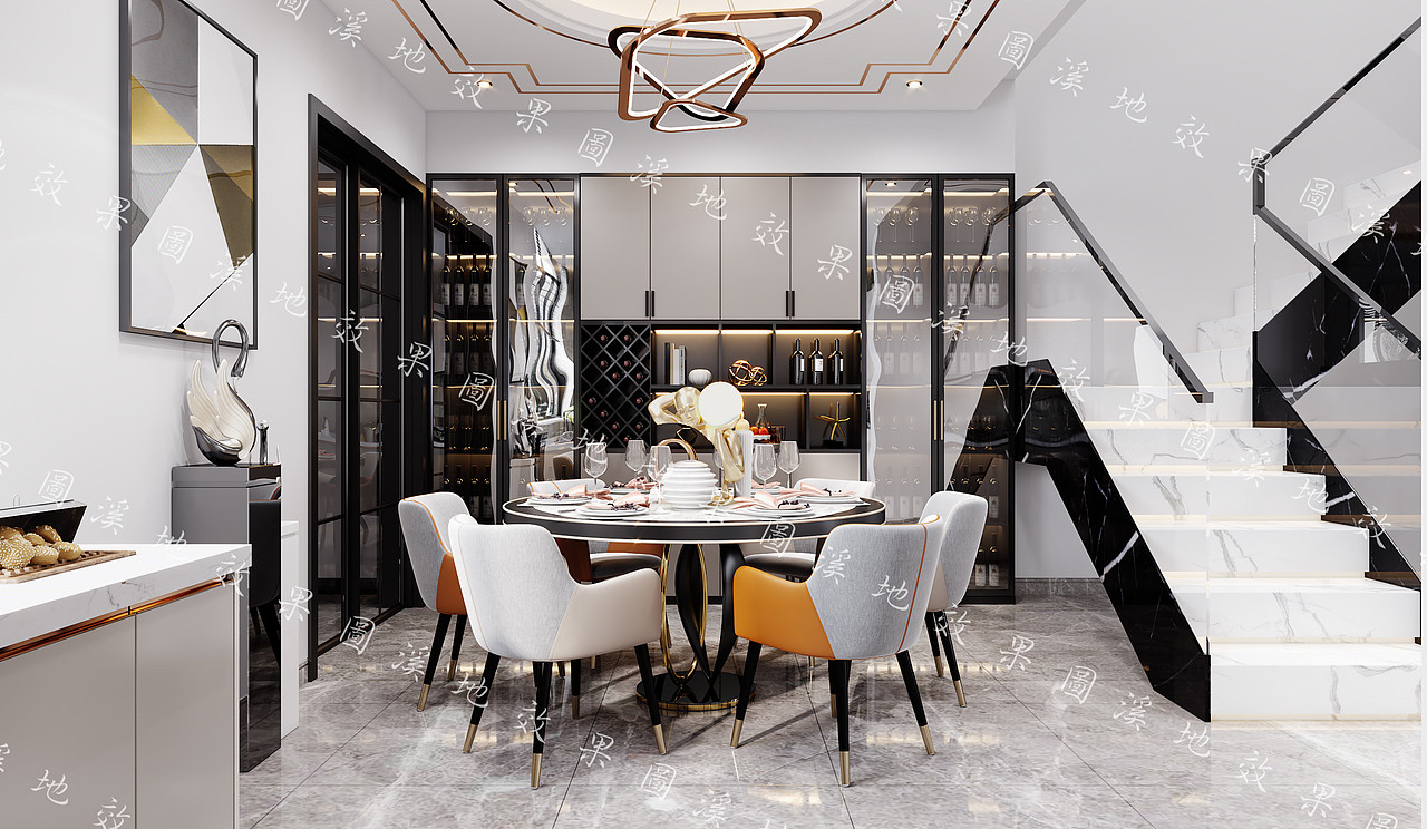 轻奢家装案例赏析