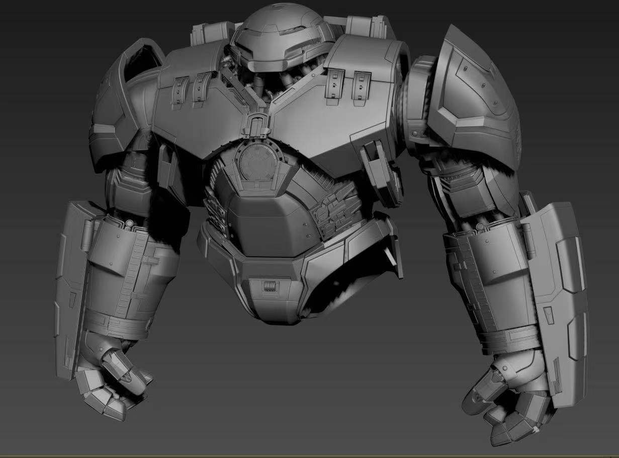 hulkbuster反浩克装甲|三维|机械/交通|西风里啊