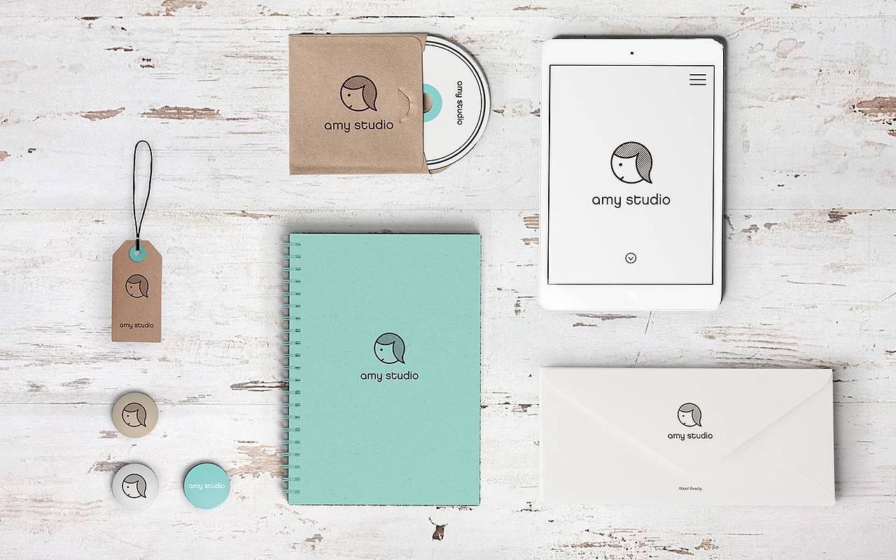 amy studio vi一套（图ZMTE3NzIxMDYw） - Logo - 站酷设计师支文龙原创素材 - 站酷ZCOOL