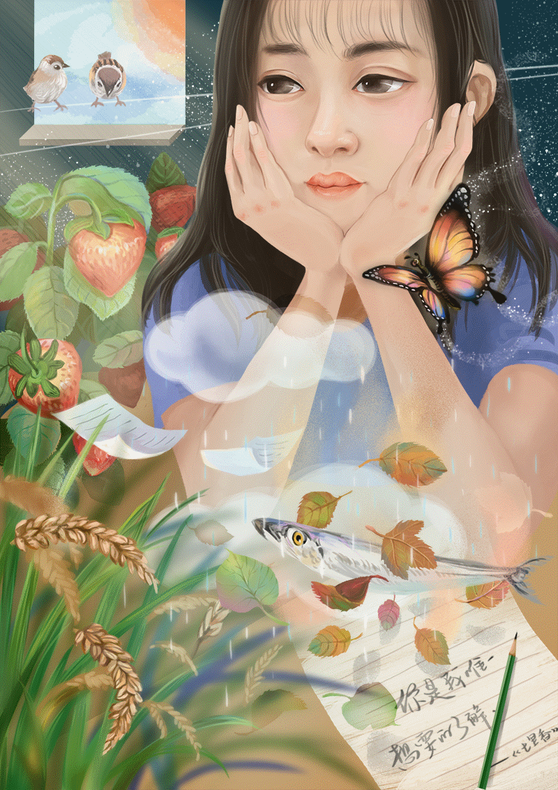“你是我唯一想要的了解” by Amy.a（图ZMTgzMzEzNDcy） - 商业插画 - 站酷设计师Amyaaa原创素材 - 站酷ZCOOL