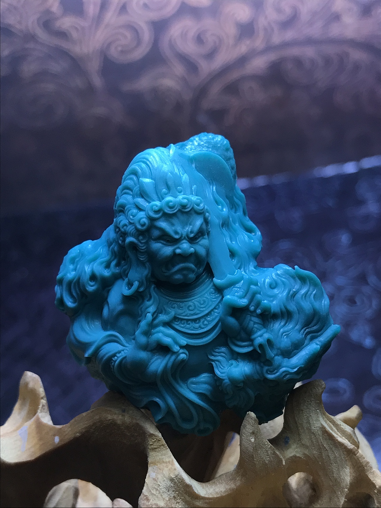 绿松石不动明王