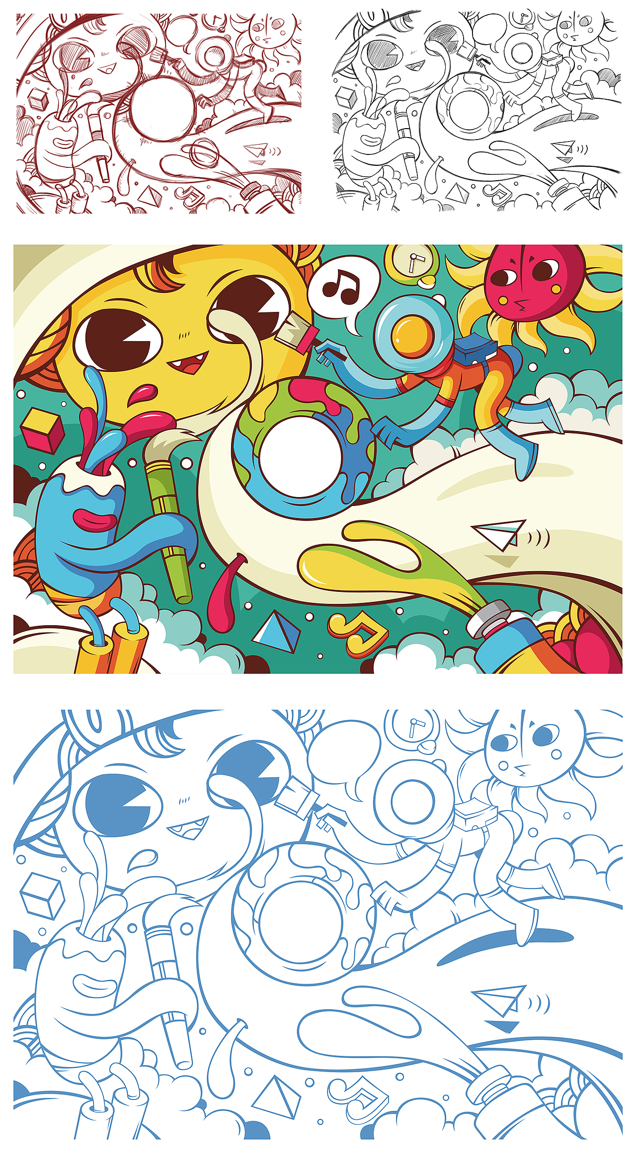 探索的乐趣（图ZNDA5MTExMjQ=） - 图案 - 站酷设计师Danson东子原创素材 - 站酷ZCOOL