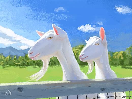 前段时间的小练习（个人主页-ZNDQzOTM3NjA=） - 创作习作 - 站酷设计师麋鹿的大绵羊原创素材 - 站酷ZCOOL