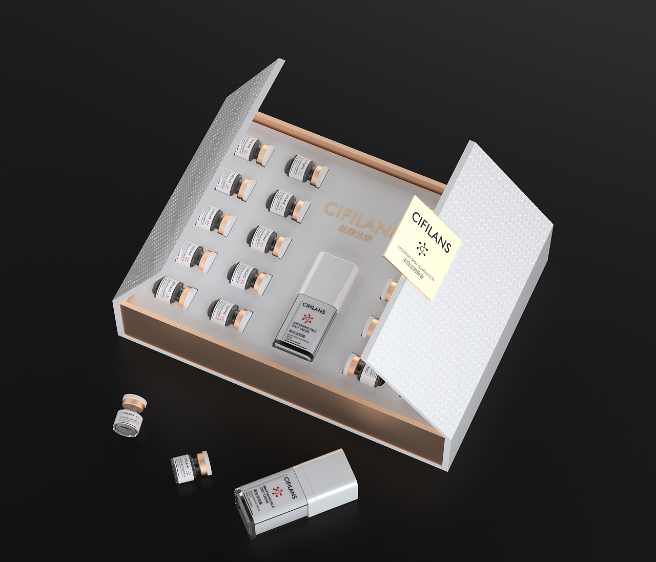 护肤品套盒|平面|包装|娟kirsty - 原创作品 - 站酷 (zcool)