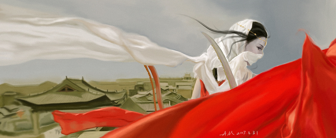练习作品-破军（图ZNzUzMjE3MDg=） - 创作习作 - 站酷设计师Azalea_Xu原创素材 - 站酷ZCOOL