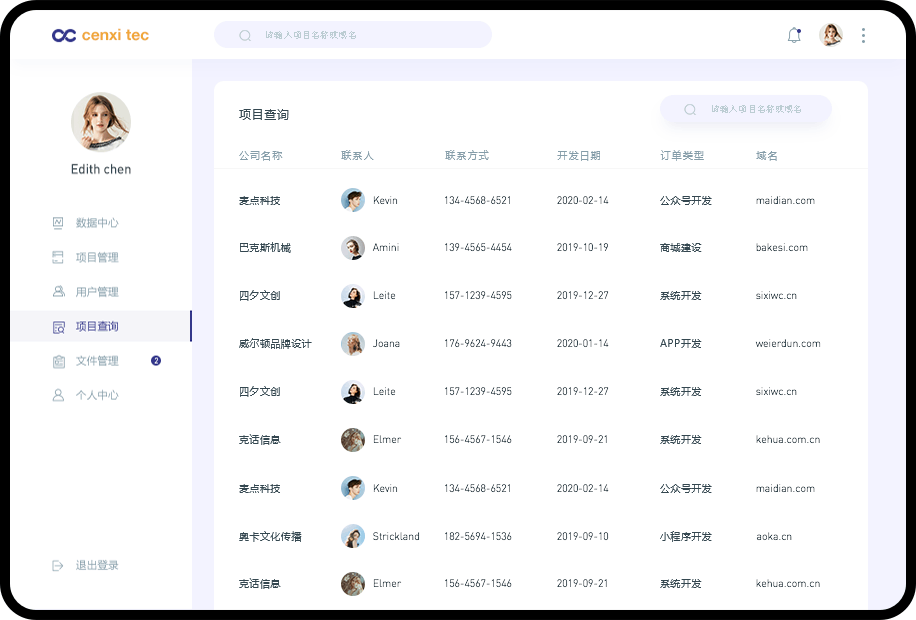 cenxi tec Dashboard 后台系统（图ZMTk4MzMwMjUy） - 软件界面 - 站酷设计师陈亚原创素材 - 站酷ZCOOL