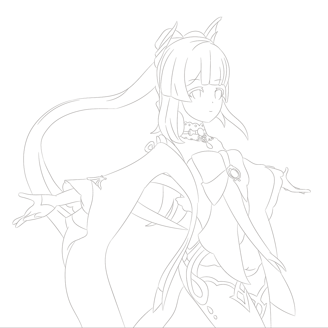 原神【珊瑚宫心海】立绘