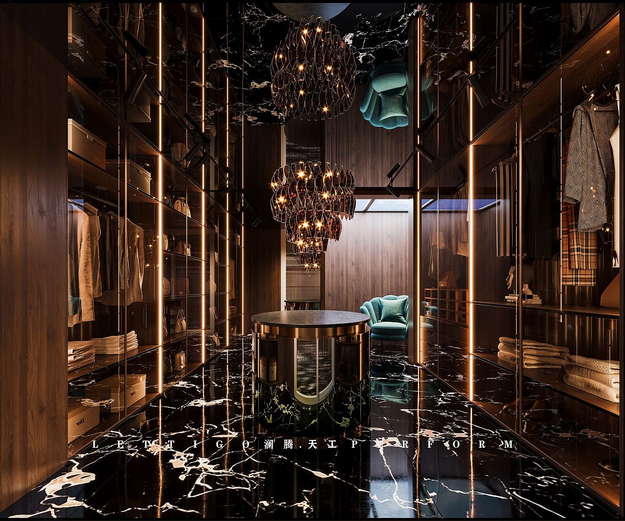 港式重奢别墅,传统奢华与现代魅力融合共生