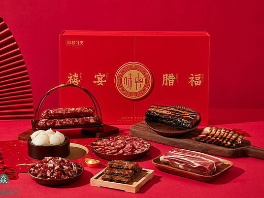 【美食摄影｜礼盒｜新年礼盒｜产品摄影】