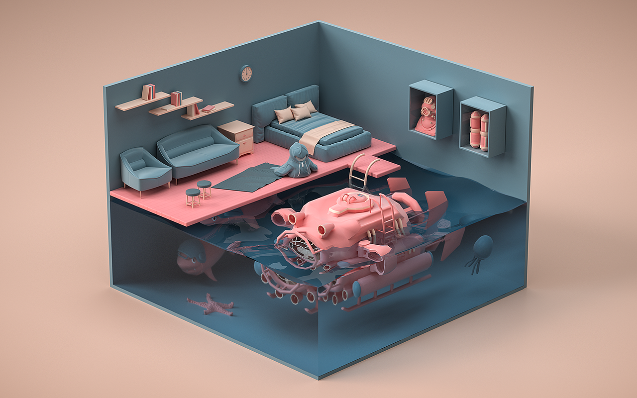 OC渲染学习作品汇总