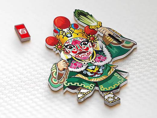 台湾八家将 寺庙文化 台湾信仰 卡通形象 T恤 民间信仰（个人主页-ZMjkwMTEyOTY=） - 单幅漫画 - 站酷设计师thinker思客设计原创素材 - 站酷ZCOOL