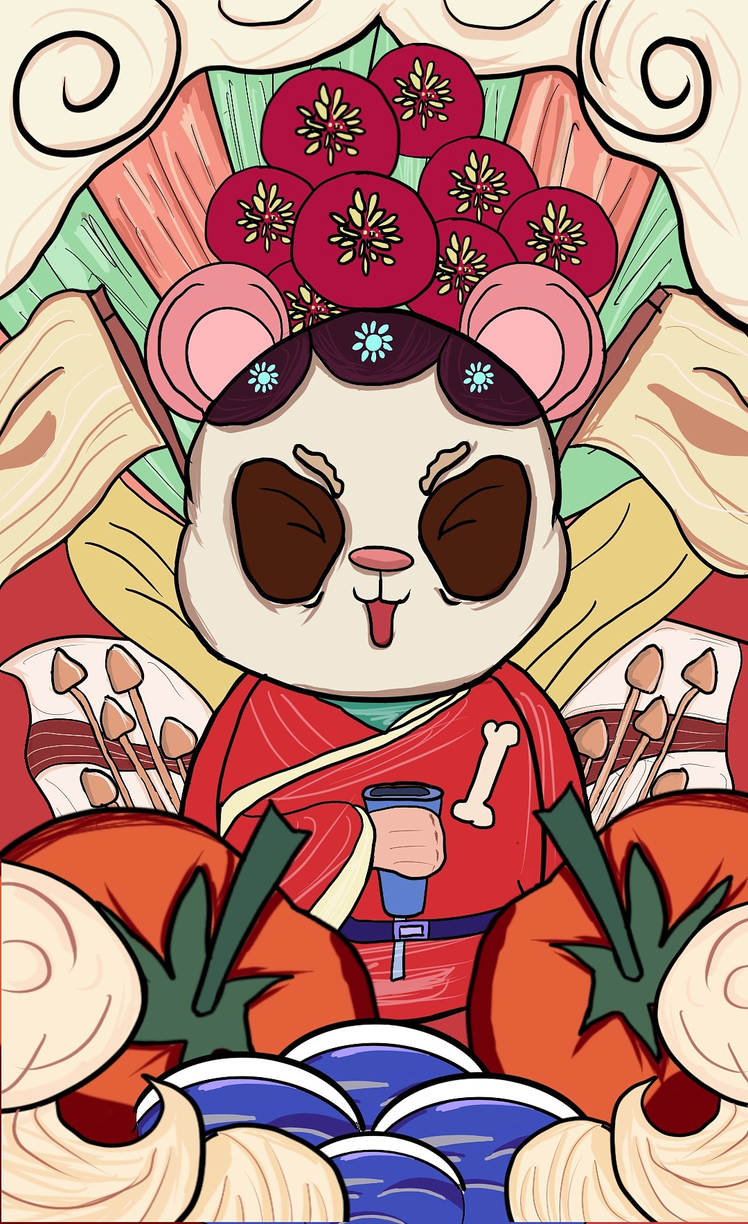 插画打卡（临摹）（图ZMjU5NDg0ODQ4） - 创作习作 - 站酷设计师ime阿呆原创素材 - 站酷ZCOOL