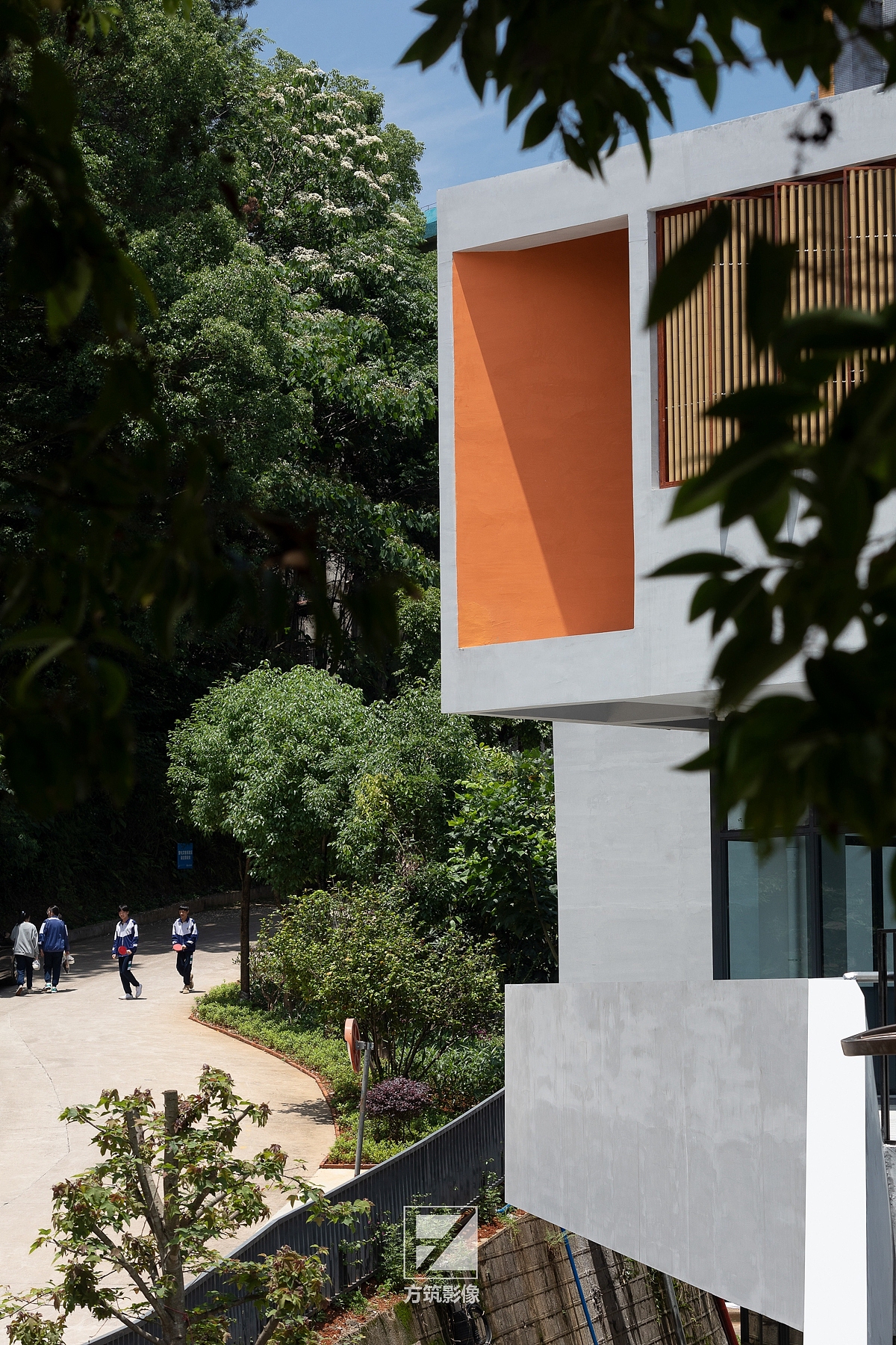 广东韶关仁化县仁化中学图书馆（图ZMjUzNTAyMDMy） - 环境/建筑摄影 - 站酷设计师上海方筑影像原创素材 - 站酷ZCOOL