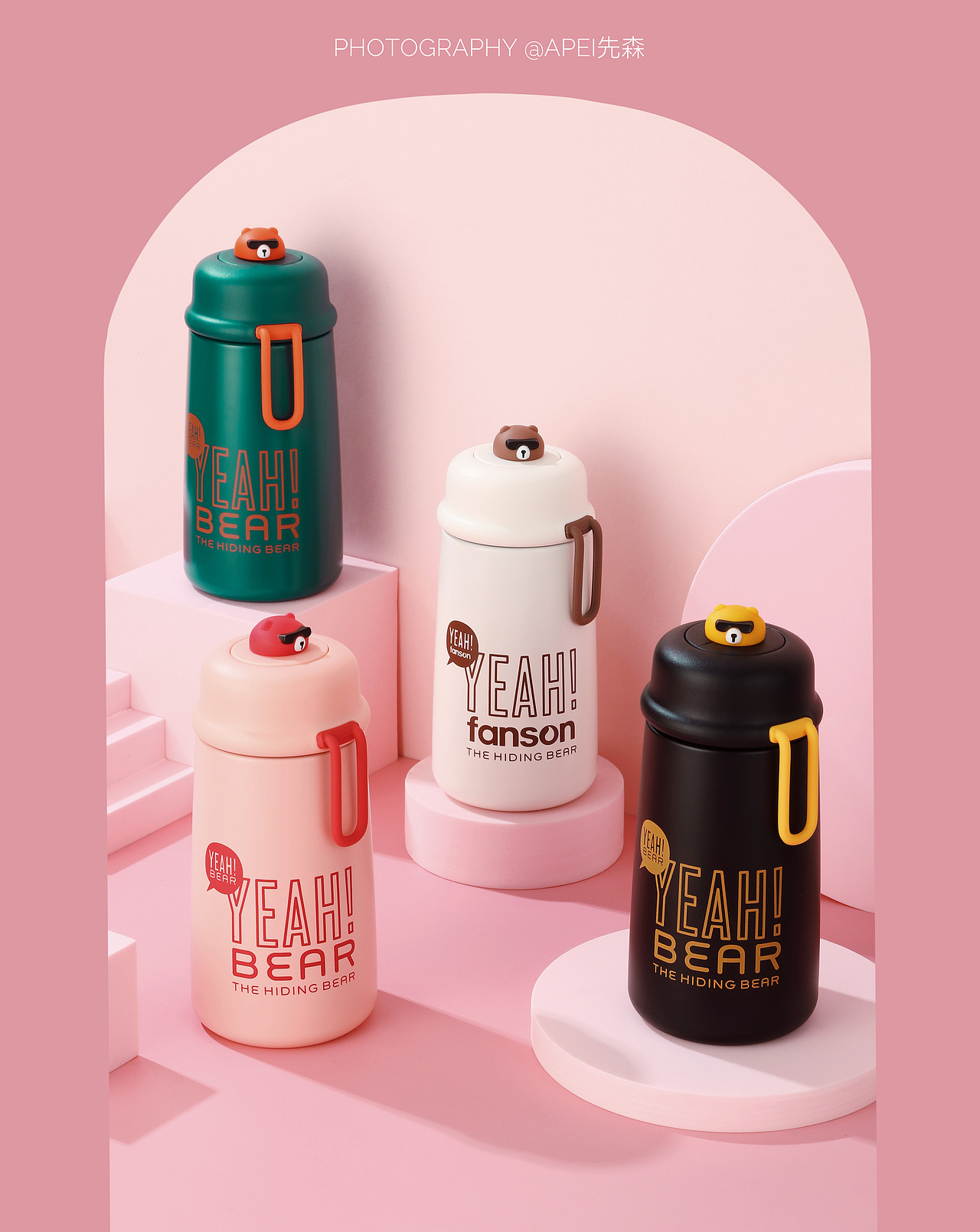 保温杯（图ZMjY4MzE5MTQw） - 产品摄影 - 站酷设计师一个苹果原创素材 - 站酷ZCOOL