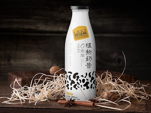 哇卡熊植物奶昔包装