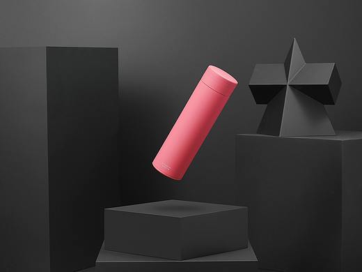 【淘宝摄影】保温杯暗色系创意布景教程