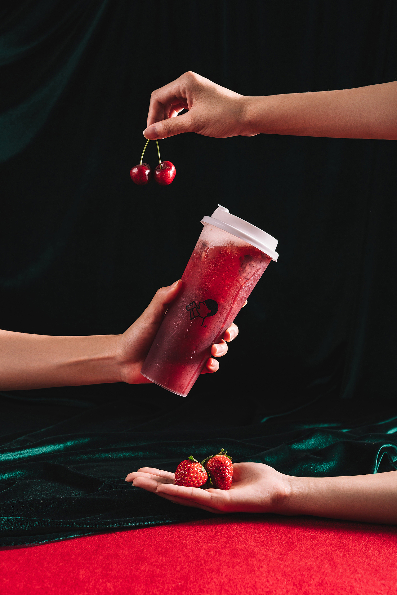 樱桃落红（图ZMTM3MjY1NDEy） - 产品摄影 - 站酷设计师胡金豪学叔原创素材 - 站酷ZCOOL