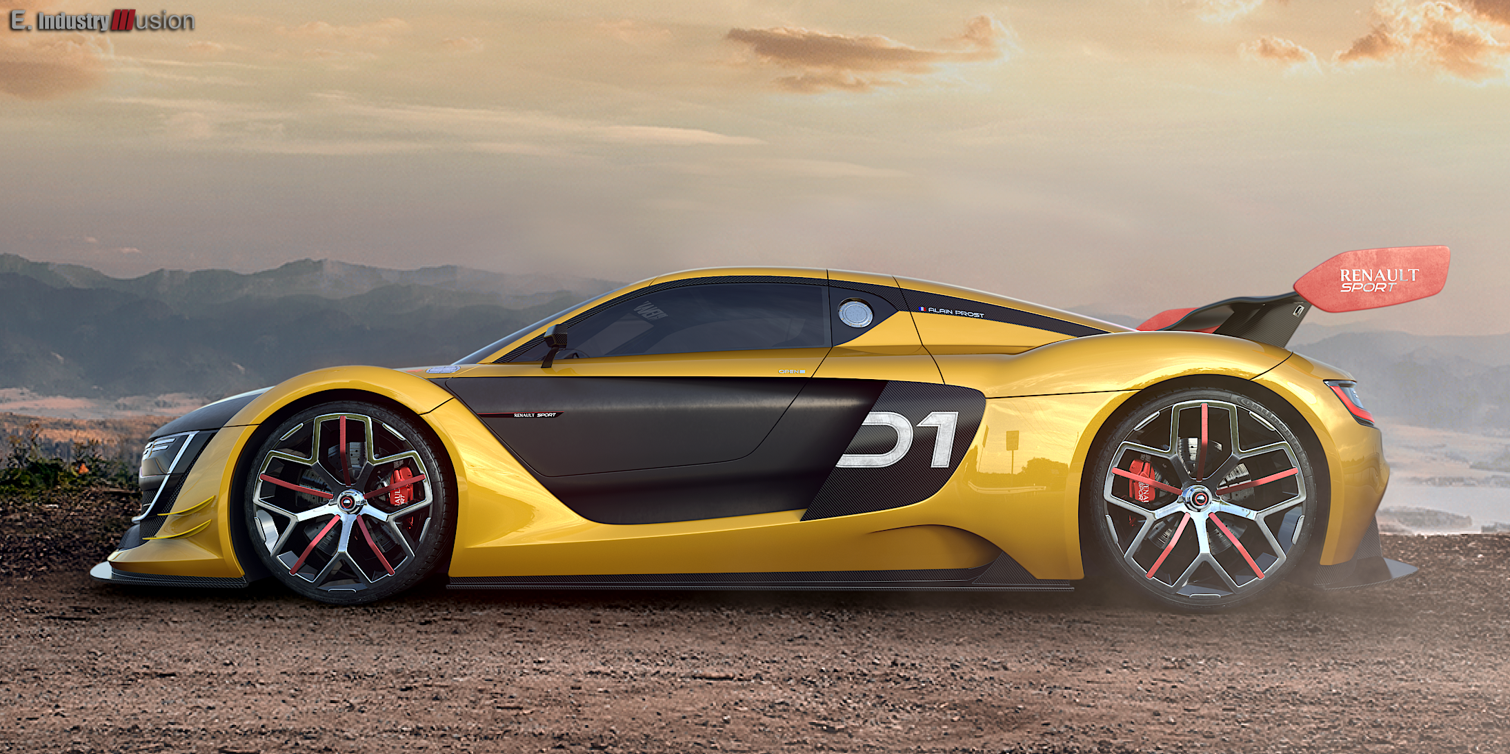 背杀!拒绝正脸!renault_sport_rs01练习