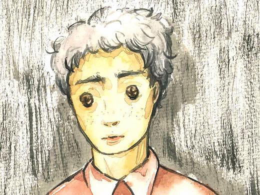 眼睛插钉子男孩（个人主页-ZMjUyNzkwMzY=） - 创作习作 - 站酷设计师李小眼原创素材 - 站酷ZCOOL