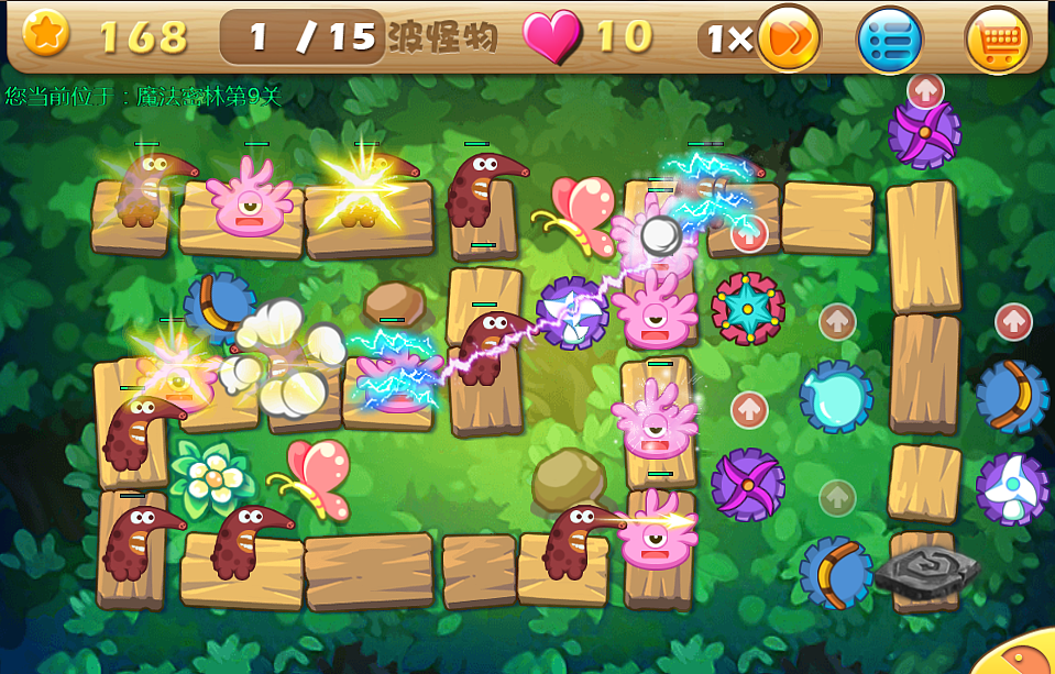 塔防游戏项目（图ZNjQzOTEzMTY=） - 游戏UI - 站酷设计师VioletLuna原创素材 - 站酷ZCOOL