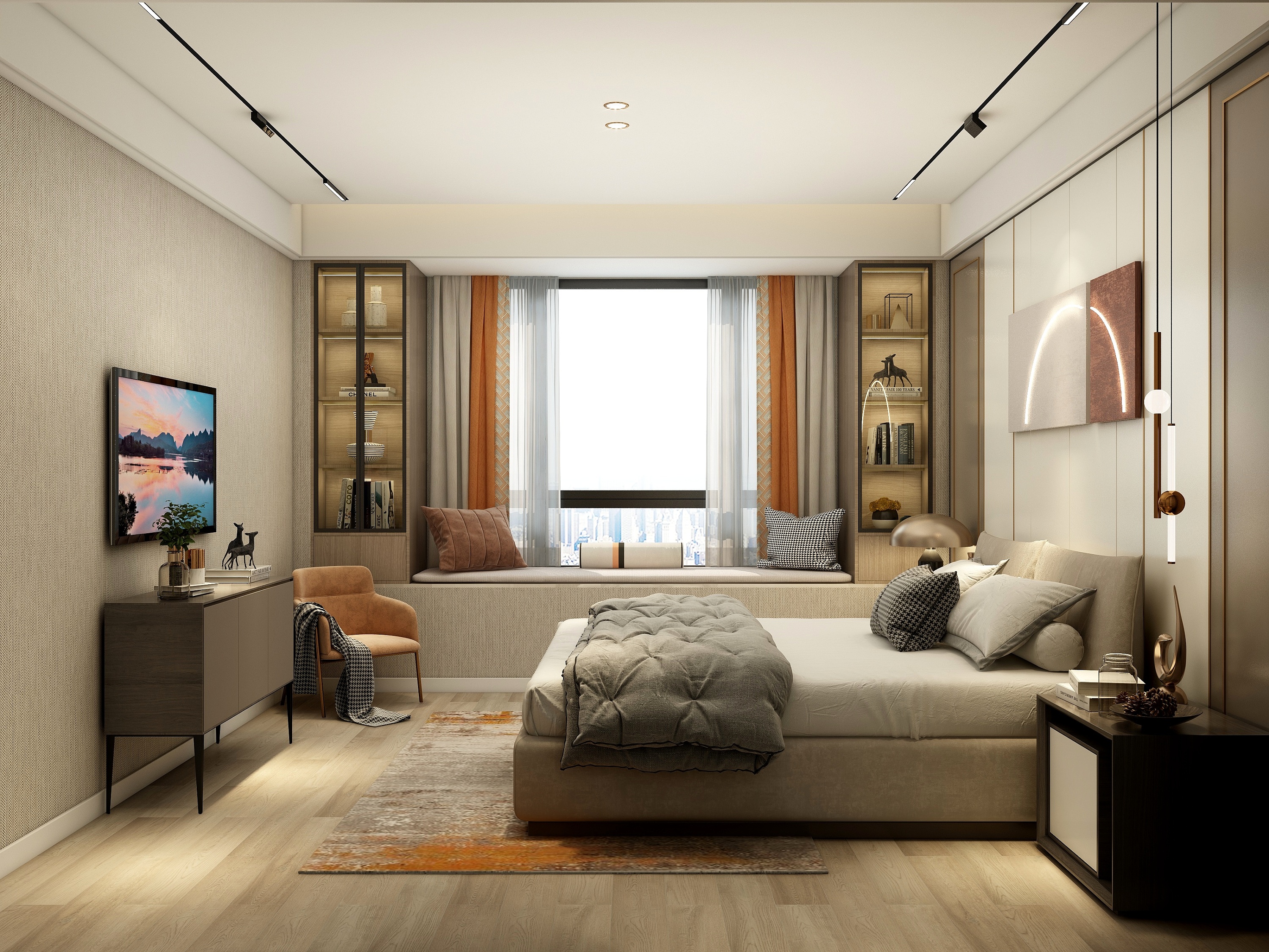 无主灯设计——现代简约三居