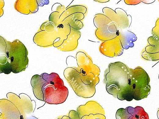 100天印花设计练习Day7