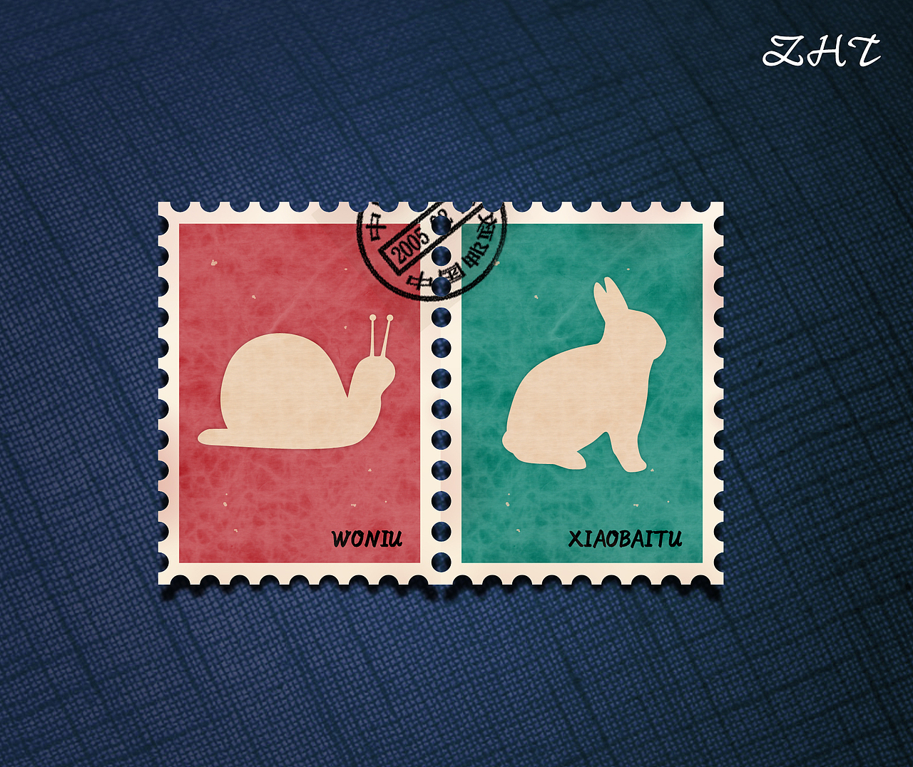 《胃ui》第三期（教你画漂亮的邮票）交作业（图ZMTUyMDE4NTY=） - 图标 - 站酷设计师a2995710原创素材 - 站酷ZCOOL