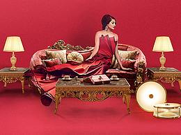 家裝燈飾雙11店鋪?lái)?yè)面展示