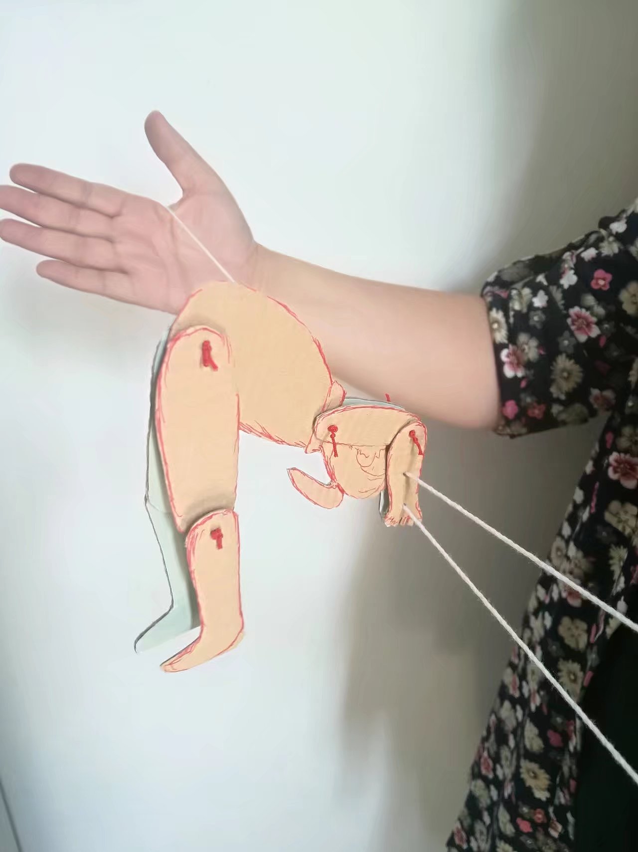 杂技小人自制玩具玩偶变废为宝听从使唤纸片人大陈镇中吴琦芳王大可淘综合实践活动惯性应用动能和势能的传换（图ZNzk3MDM1MjA=） - 其他手工艺 - 站酷设计师王大可淘原创素材 - 站酷ZCOOL